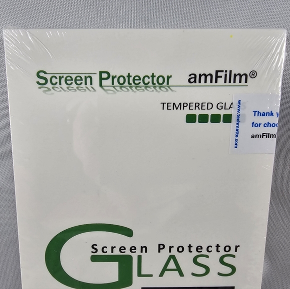 AM Film Samsung Note 8 Glass Phone Screen Protector Kit 3D Curve TechMatte - Picture 2 of 11
